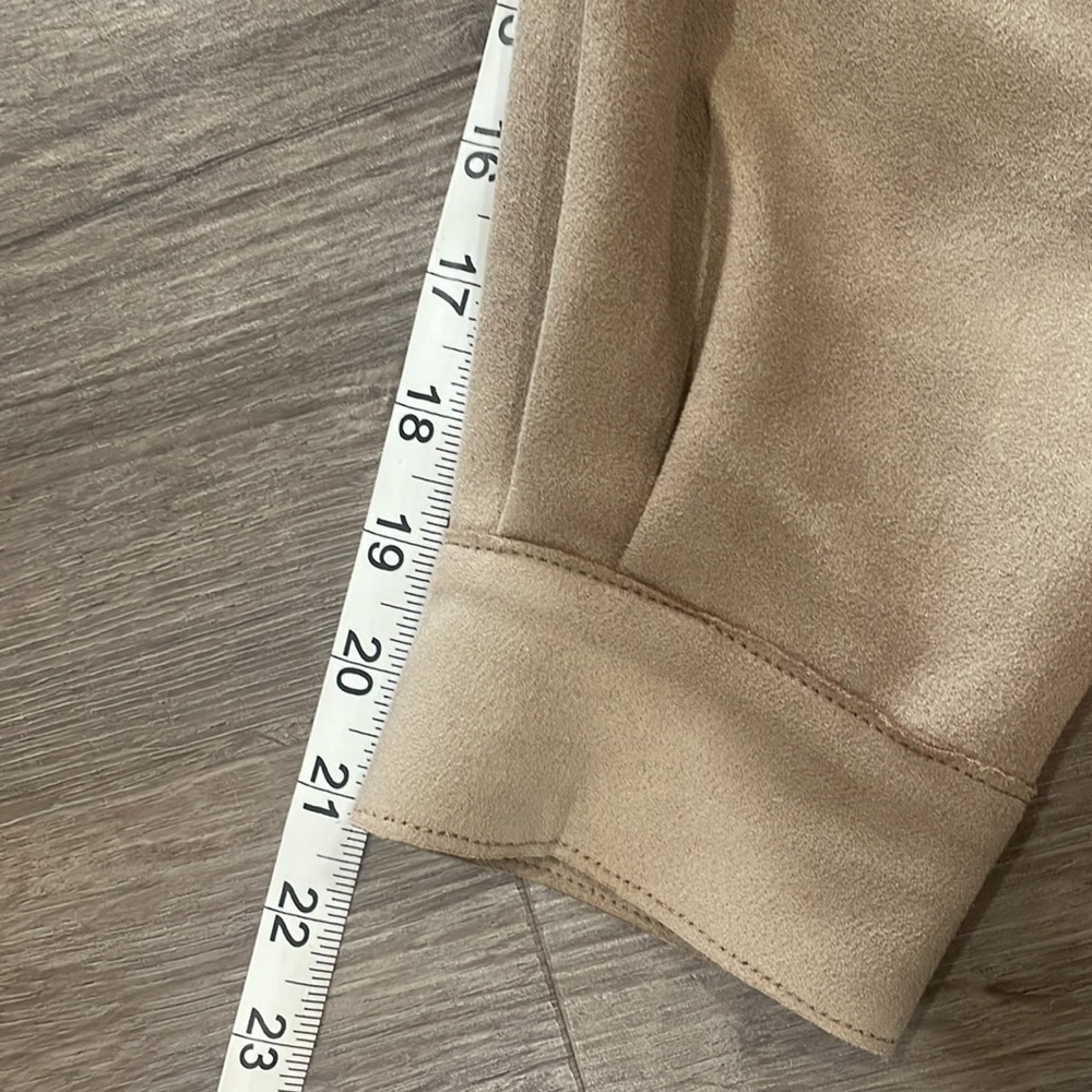Faux suede jacket - Picture 11 of 12